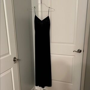 Dave & Johnny Elegant Black Gown